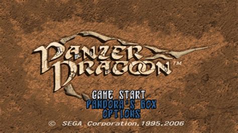 Sega Ages 2500 Series Vol 27 Panzer Dragoon YouTube