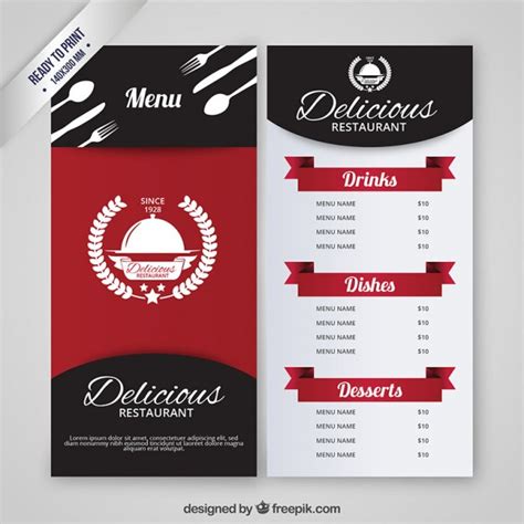 Get Template Menu Makanan Psd Gratis