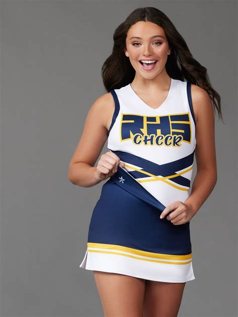 Reversible School Cheer Poly Uniform - Rebel Athletic