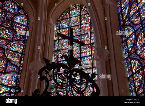 Interior Chartres Cathedral France Stock Photo - Alamy