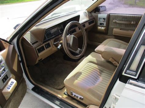 1986 Oldsmobile Cutlass Ciera Brougham Sedan 4 Door 28l For Sale