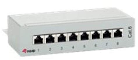 Equip Port Cat Geschirmtes Desktop Patch Panel Angebote Ab