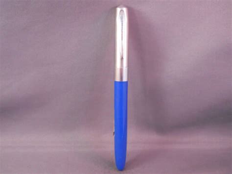 Wearever Vintage Blue Pioneer Lever Fill Fountain Pen Medium Point