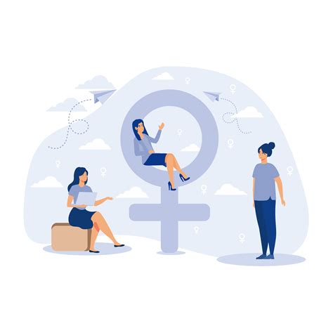 Gender Equality Illustration Pack - 6 Free Download Business ...