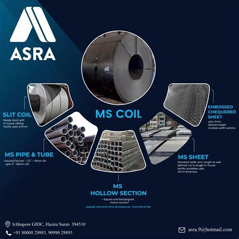 AMNS Mild Steel Hot Rolled Coil For Construction Thickness Mm At Tonne In Surat