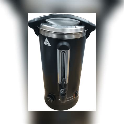 18L Coffee Urn Stainless Steel Hot Water Dispenser Hot Water Urn For Catering Easy Two Way