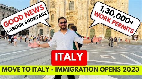 Italy Work Permits Open Decreto Flussi Apply Now