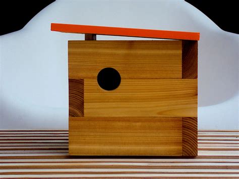 The Constant Gatherer: Handmade Modern Bird Shelters