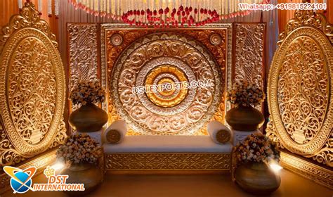 Big Fat Indian Wedding Stage Backdrop Frames Dst International