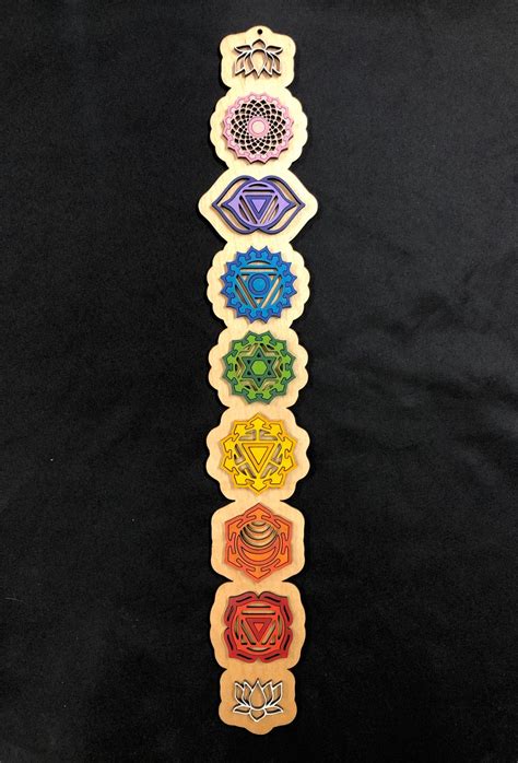 Chakra Wall Art, Chakra Wooden Art, Chakra Wall Hanging, Chakra Art ...