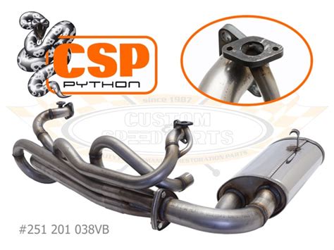 Auspuff Python Typ 1 Custom Speed Parts CSP