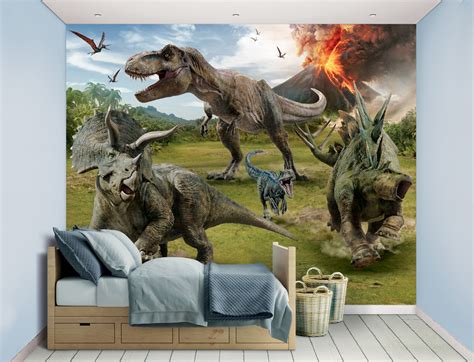 Jurassic World Fallen Kingdom Xl Wallpaper Mural Walltastic