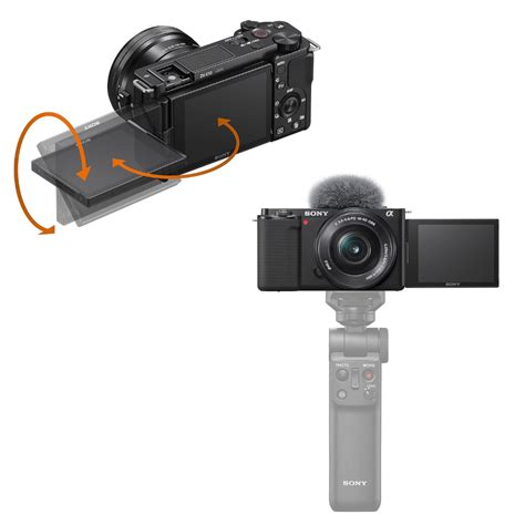 Sony Alpha Zv E Aps C Interchangeable Lens Mirrorless Vlog Camera