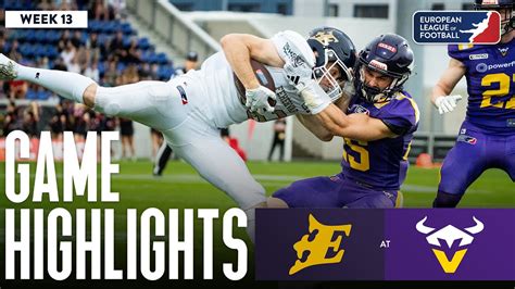 Fehervar Enthroners Vienna Vikings Highlights Week Youtube