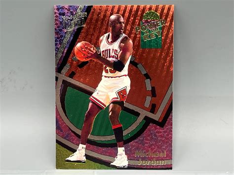 At Auction Fleer Ultra Michael Jordan Power In The Key Foil