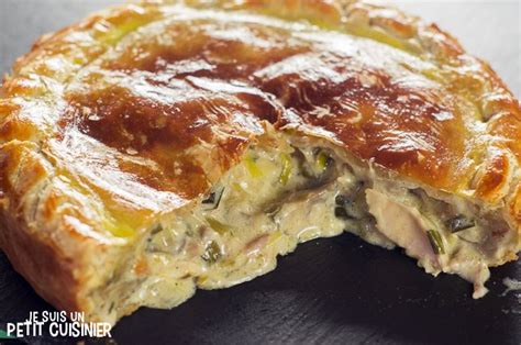 Recette De Tourte Au Poulet Et Aux Champignons Cuisine Anglaise