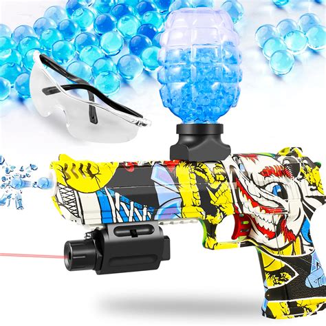 Buy Electric Splatter Gel Ball Water Bead Full Auto Splaterball Soft