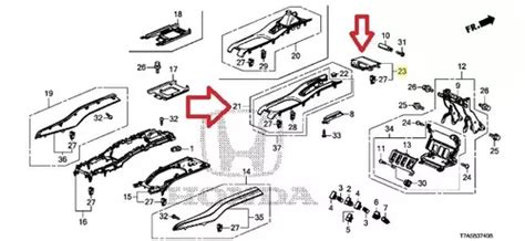 Moldura C Mbio Autom Tico Hr V A Original Honda R Em