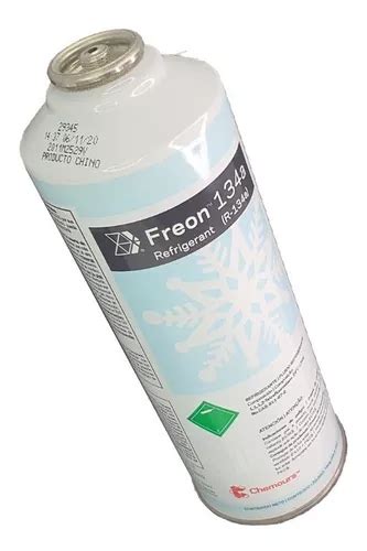 Refil R134a Freon Chemours 750gr Fluido Refrigerante Lata