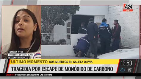 ⚫ Tragedia Por Escape De MonÓxido De Carbono En Caleta Oliva Youtube