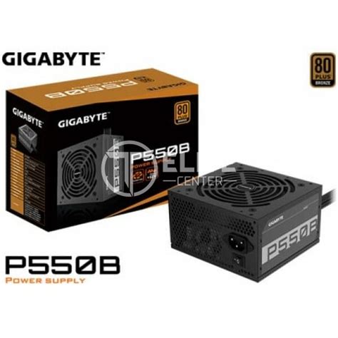 Fuente De Poder GIGABYTE P550B 550W 80 Plus Bronze Encuentralo En