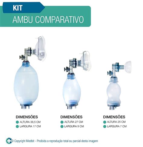 Ambu Em Silicone Neonatal Com Reservatório Medbit