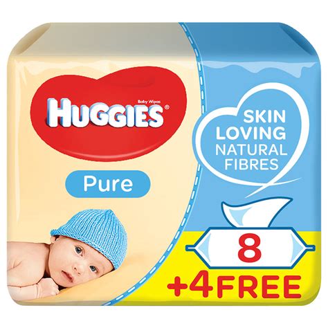 Huggies Baby Wipes Pure 84 Free 56s X 12 672 Wipes Babystoreae