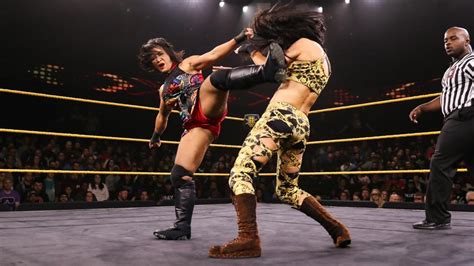 Wwe Women 🍂 Xia Li Vs Aliyah With Vanessa Borne Nxt 11 13 19