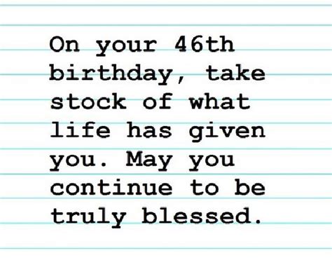 Happy 46th Birthday Wishes Wishesgreeting