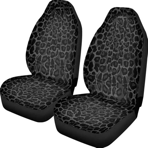 Hnian Cute Mushroom Snails Print Car Seat Covers Front Seats Only