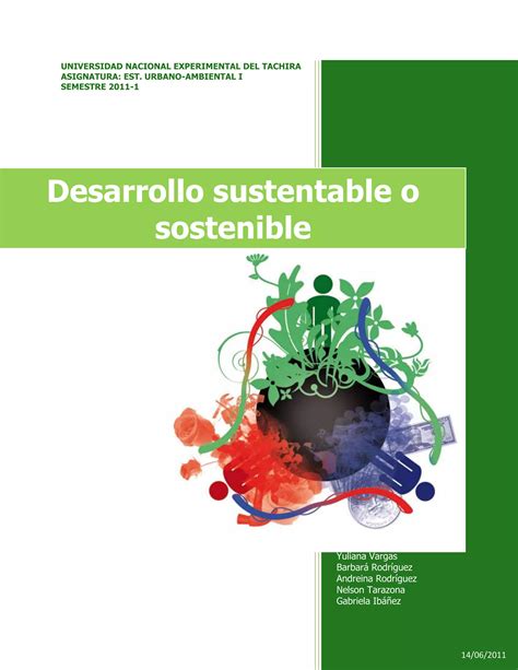 Desarrollo Sostenible O Sustentable Pdf