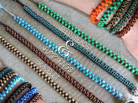 Nonsense Seed Beads And Jump Rings Bracelet Seed Bead Bracelets Tutorials Goddess