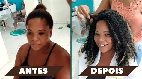 Cliente Nova Olha A Rea O Dela Entrelace Sem Disfarce Cabelo