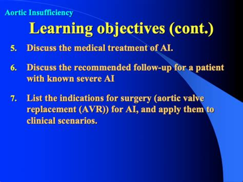 Aortic Insufficiency Flashcards | Quizlet