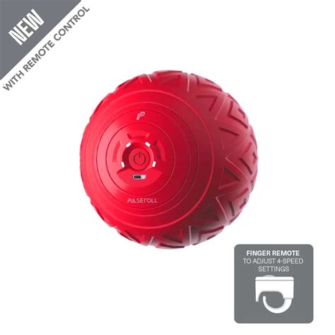 Vyb Solo Vibrating Massage Ball 4 Speed Settings Pulseroll