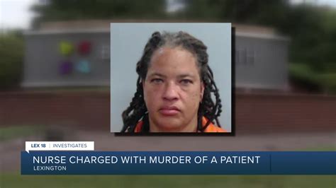 Former Lexington Nurse Charged With Murder