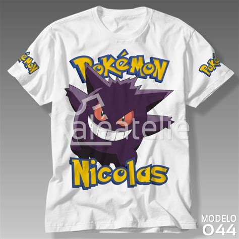 Camiseta Pokemon Gengar Al Art Designer