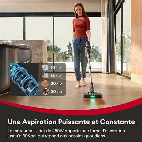 Ultenic U12 Vesla Aspirateur Sans Fil Performant Et Abordable Noir