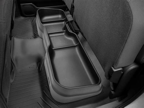 2020 Jeep Gladiator Weathertech Under Seat Truck Storage Box Black