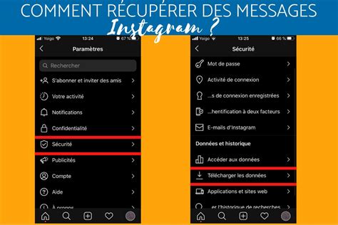 Comment R Cup Rer Des Messages Instagram