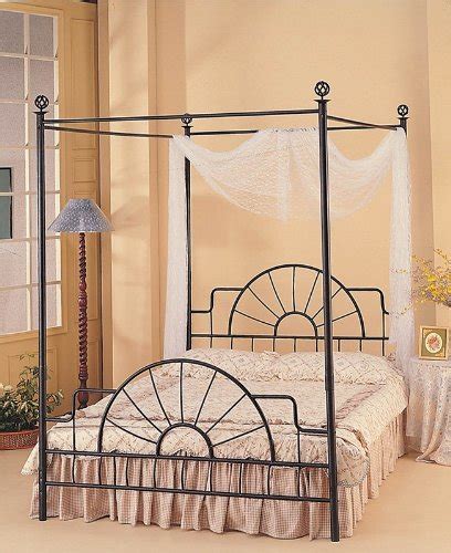 You May Actually Like This Queen Complete Black Wrought Iron Canopy Bed Canopy Bed