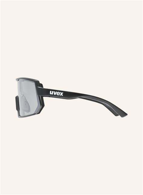 Uvex Radbrille Sportstyle V In Matt Schwarz Transparent