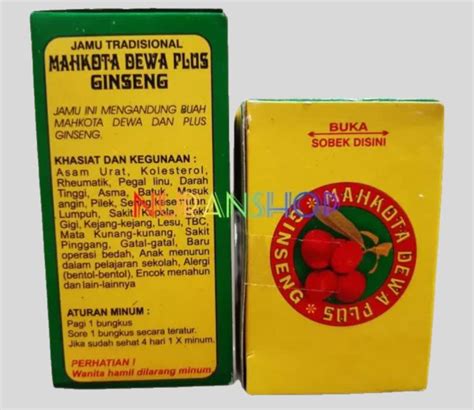 Mahkota Dewa Serbuk Original Isi 10 Sachet Lazada Indonesia