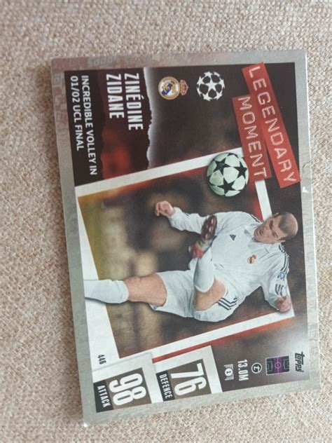 Zinedine Zidane Legendary Moment Hobbies Toys Toys Games On Carousell