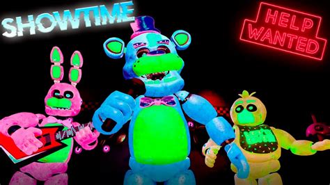 Fnaf Help Wanted No Vr Blacklight Skyzzy Youtube