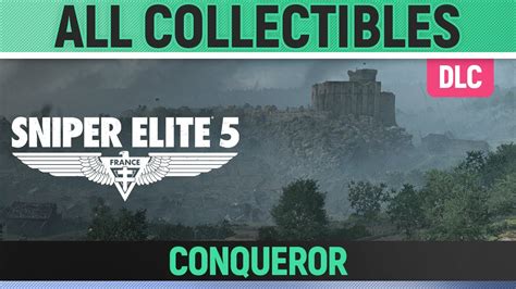 Sniper Elite Conqueror All Collectibles Dlc Youtube