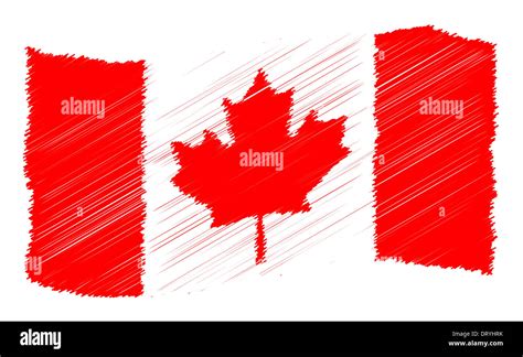 Sketch Canada Stock Photo Alamy