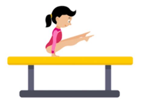 Download High Quality gymnastics clipart balance beam Transparent PNG Images - Art Prim clip ...