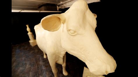 Iowa State Fair Making Butter Sculpture Of Caitlin Clark