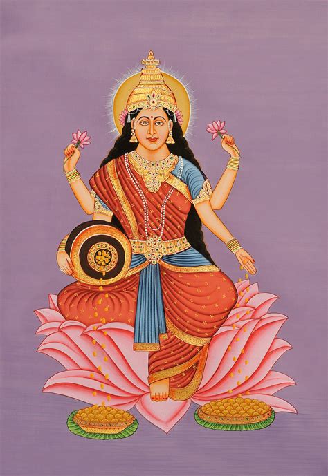 Goddess Lakshmi Exotic India Art